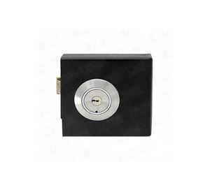 CERRADURA SCANAVINI 2002-30 C/CAJA METALICA NEGRO