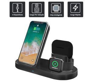 Cargador Portatil Inalambrico 3 en 1 Movil Telefono  Lau