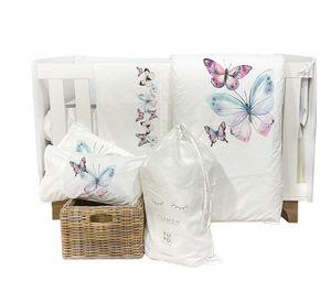 Set Pack & Play Mariposas Rosadas