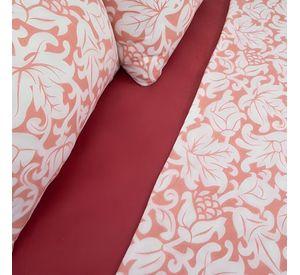 Sábanas de Polar Composé King / Hojas Coral Blanco – Doral