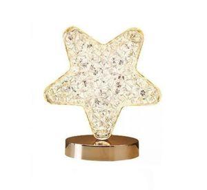 Lampara Estrella Moderna LED Tactil Recargable USB Lau