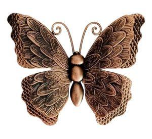 Set 3 Figuras Decorativas Mariposas Pared Vintage Jhn