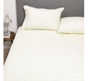 COMBO SABANA BEIGE + CUBRECOLCHON KING
