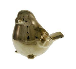 Figura Decorativa Ave Golden