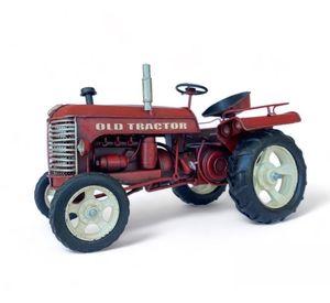 Tractor A Escala, de Colección, Decoración Vintage En Fierro.