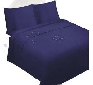 Juego sabanas 2 plazas con broderie varios colores