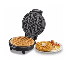 Máquina Waffles Sandwichera Antiadherente 1000W Practica Lau