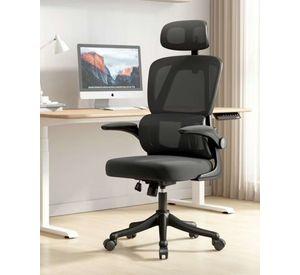 Silla Ergonómica Pro Máximo Confort con Apoyacabeza Ajustable Negra