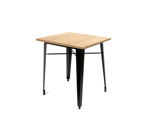 Mesa Comedor Tolix Madera 70x70x75cm