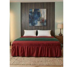 Faldon de Cama Elasticado Premium 2 Plazas m2