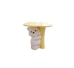 MESA AUXILIAR DE OSO CON ALCANCIA