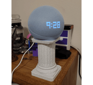 Soporte Alexa Echo Dot - Columna Elegante