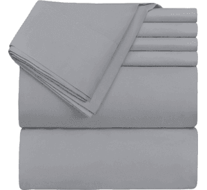 Juego sabanas king 4 pzas 200 hilos varios colores