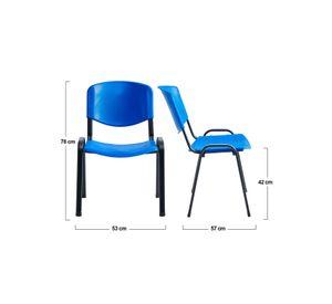 Silla Visita Iso Azul