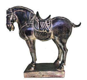 Adorno resina caballo 39x35x14 cm. Unico