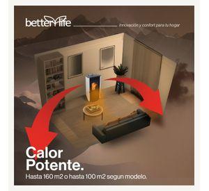 Estufa Pellet 9,5 Kw 160 M2 Wifi + Kit De Instalación