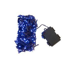 CASCADA A PILA 300 LED COLOR AZUL
