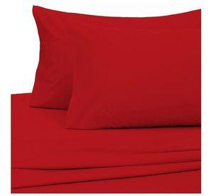 Sábana ArtHome - 1,5 Plazas - Rojo -144 Hilos