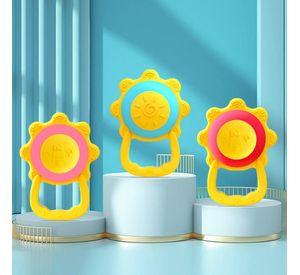 Set 2 Mordedor Forma Flor Sensorial Bebe Lau