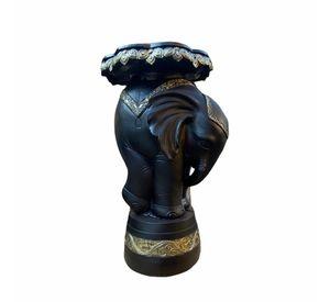 Elefante Pedestal Golden 67 cm