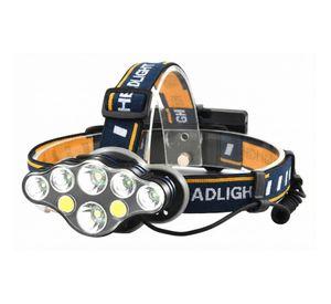 Linterna Cintillo Led Tecnolab 8 Focos Recargable TL143