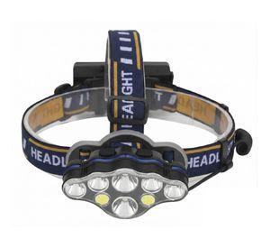 Linterna Cintillo Led Tecnolab 8 Focos Recargable TL143