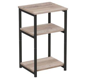 Mesa Lateral 3 Niveles Grey regulable