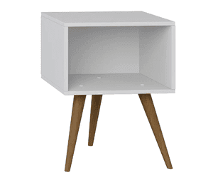 MESA LATERAL TOLEDO BLANCO
