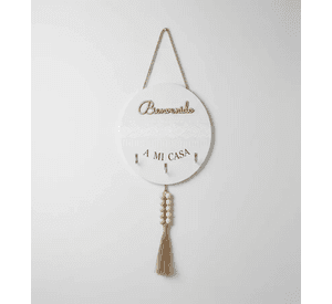 Porta Llaves Decorativa De Madera Con Variante Modelos