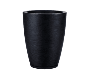 MACETERO FLORIDIS AMSTERDAM NEGRO 44CM DE ALTO