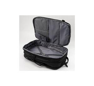 Pack Mochila Garmento 32l + 3 Organizadores De Viajes Negro Liso