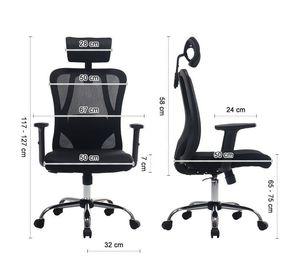 Silla De Oficina Ejecutiva Pro Con Apoya Brazos Ajustables