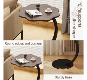 Mesa Flor Redonda Living Lateral Mesa Auxiliar Centro Moderna