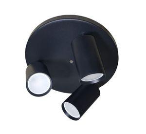 Aplique Circular Triple Negro ALTAIR III