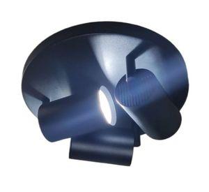 Aplique Circular Triple Negro ALTAIR III