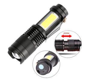 Mini Linterna Tactica Led Recargable Usb Luz Led