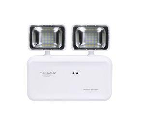 LAMPARA DE EMERGENCIA DAUMER 2X2,5W LUZ FRIA