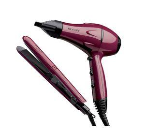 REVLON COMBO SECADOR Y ALISADOR DE VIAJE RVDR5230LA2