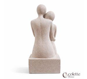 Figura Decorativa Adorno Tipo Escultura Eternity