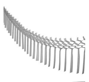 GUIRNALDA COLGANTE PLATEADA 2M X1 UNI