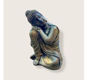 Figura Buda Durmiente Dorado 50 cm