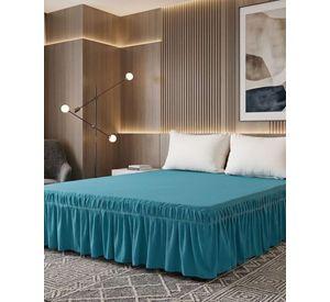 Faldón de Cama Estilo Moderno y Ajuste Perfecto KING 180X200 CM A03