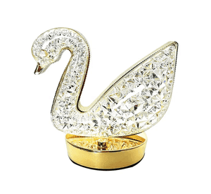 Lampara Iluminacion Cristal Flamingo USB Moderna Lau