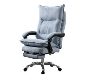 Silla Jefe De Tela Oficina Con Reposapiés