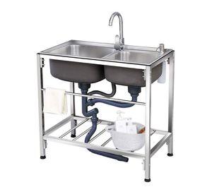 Lavaplatos Doble Moderno Funcional Acero Inoxidable