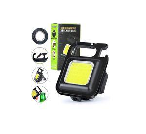 Linterna Led Recargable Destapador Llavero Gancho