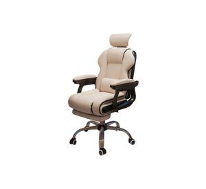 Silla gerencial apoyo lumbar y pies reclinable ChicHome