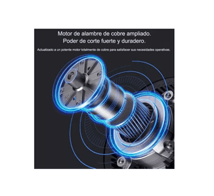 Tijera Eléctrica Inalámbrica Recargable Corta Tela/cartón