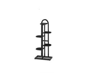 Porta Macetero Soporte para 5 Macetas Estante Metálico Jardín