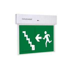 SEÑALETICA DE SALIDA DAUMER "ESCALERA" EMER-1000